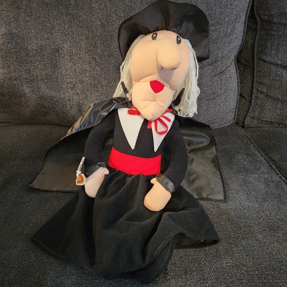 Other - Vintage‎ Witch-a-Roo Jolly Toys Halloween Witch 24"  1988